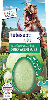 Kinder Badezusatz Badeüberraschung T-Rex-World tetesept: KIDS
