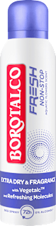 Antitranspirant Deospray FRESH Non-Stop Aquatic Flowers Scent Borotalco
