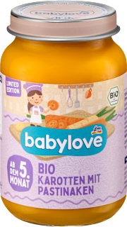 Bio zelenjavni pripravek s korenjem in pastinakom, 5 m+ babylove