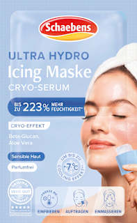 Gesichtsmaske Ultra Hydro Icing Maske (2x8 ml) Schaebens