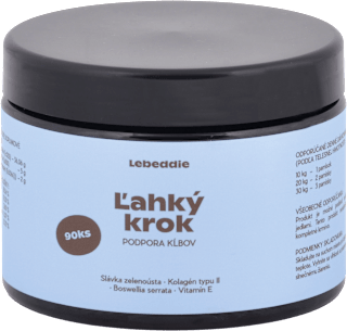 Vitamíny pre psy na podporu kĺbov Ľahký krok Lebeddie