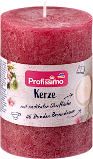 Rustična sveća bordo - 100/68 Profissimo