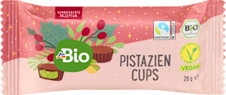 Bio pralinék 50% pisztáciakrém-töltelékkel dmBio