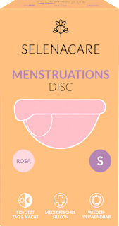 Menstruationsscheibe Rosa Gr. S SELENACARE