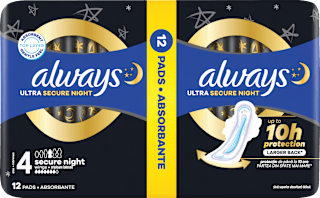 Дамски превръзки Ultra Secure Night always