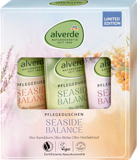 Tusfürdő ajándékcsomag, Seaside Balance alverde NATURKOSMETIK