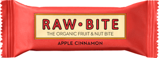 Barretta biologica mela e cannella RAW BITE