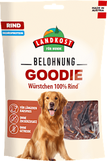 Hundeleckerli Würstchen Rind keine Marke