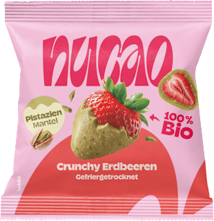 Trockenfrüchte Crunchy Strawberries nucao