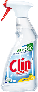 Čistiaci prostriedok na okná All in 1 Lemon Clin