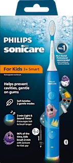 Električna zobna ščetka For Kids 3+ Smart, modra Philips Sonicare