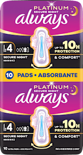 Дамски превръзки Platinum Secure Night always