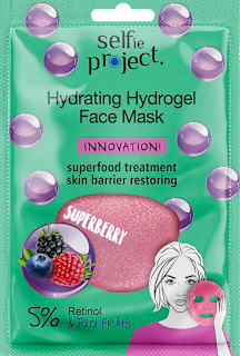 Hidrogelna maska za obraz Hydrating Selfie Project