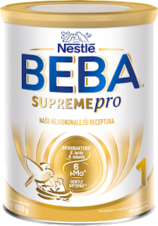 SUPREMEpro 1, 6 HMO, instantní počáteční kojenecké mléko 0m+ BEBA
