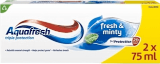 Pasta za zube Fresh i Minty, 2x75ml Aquafresh