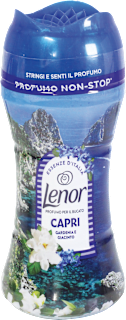 Profumo per bucato in perle Capri Lenor