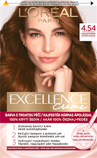 barva na vlasy Excellence Creme, 4.54 Mahagonově měděná L'ORÉAL PARiS EXCELLENCE Creme