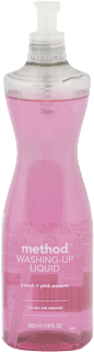 Prostriedok na umývanie riadu peach + pink peper method