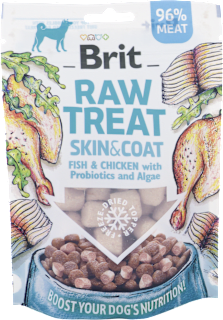 Pochúťka pre psy Raw Treat Skin & Coat Brit