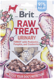Pochúťka pre psy Raw Treat Urinary Brit