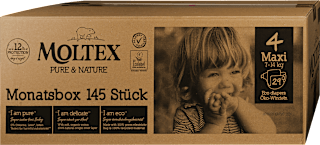 Pure pelenka, 4-es méret, 7-14kg, havi csomag Moltex