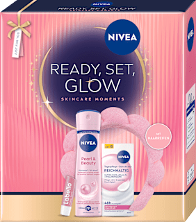 Geschenkset Ready, Set, Glow NIVEA