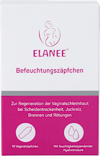 Befeuchtungszäpfchen Elanee