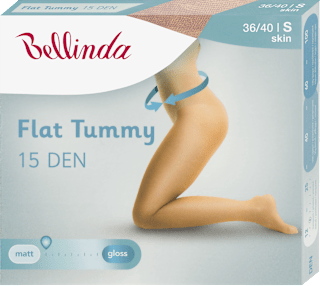 punčochové kalhoty FLAT TUMMY tělové vel. S Bellinda