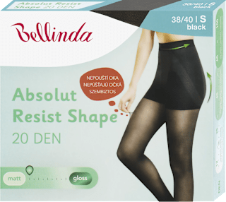 punčochové kalhoty Absolut Resist Shape velikost 38/40, černé Bellinda