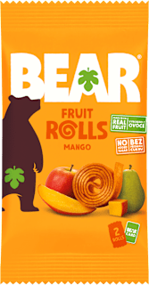 rolované ovocné plátky s příchutí mango Bear