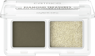 Szemhéjpúder-paletta, Diamond Treasures - 040 Olive Twinkle CATRICE