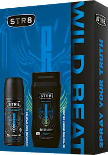Wild beat tusfürdő és deo spray ajándékcsomag STR8