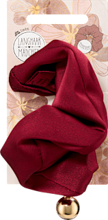 Scrunchie mit Charm-Anhänger LANGHAARMÄDCHEN
