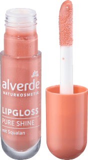 Lesk na pery Pure Shine 30 Peach Glow alverde NATURKOSMETIK