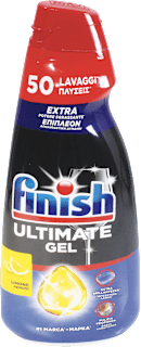 Ultimate Gel per lavastoviglie al limone Finish
