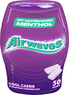 Kaugummi, Cool Cassis, zuckerfrei Airwaves