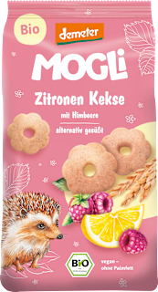 Kinderkekse Zitrone mit Himbeere MOGLi