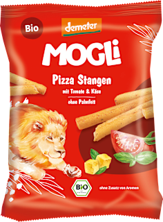Kindersnack Pizza Stangen mit Tomate & Käse MOGLi