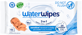 ubrousky vlhčené Newborn&Baby 3in1 WaterWipes