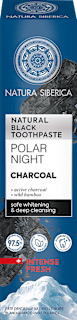 Zubná pasta s aktívnym uhlím Polar Night NATURA SIBERICA