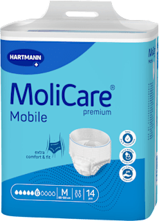 Mobilne neprepustne hlačke Premium Mobile 6, velikost M HARTMANN MoliCare