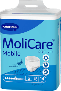 Mobilne neprepustne hlačke Premium Mobile 6, velikost S HARTMANN MoliCare