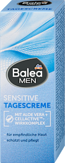 Denný pleťový krém Sensitive Balea MEN