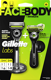 Rasierer Set, Labs Face & Body Intimate Duo Gillette