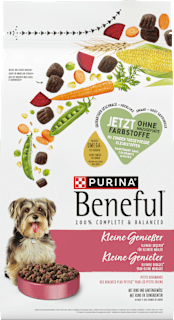 Trockenfutter Hund 100 % Complete & Balanced kleine Genießer mit Rind und Gartengemüse Purina Beneful