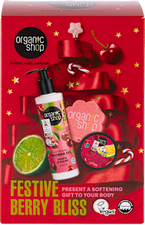 Darčekové balenie Festive Berry Bliss organic shop