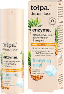 Maska cryo-killer zaskórników 3 enzymy dermo face enzyme tołpa