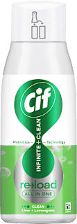 Náplň do čistiaceho spreja Infinite+Clean All in One - limetka a citrónová tráva Cif