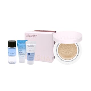 Комплект фон дьо тен Magic cushion, Nr.23 + мини измивни продукти MISSHA