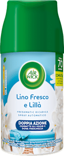 Ricarica spray Freshmatic Lino Fresco e Lillà AIR WICK